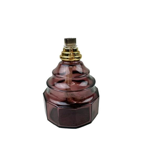 Vintage Lampe Berger Paris Amethyst Ondine Lamp Glass Catalytic Oil Fragrance - Picture 1 of 8